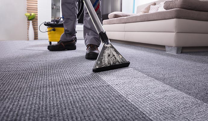 carpet cleaning professionally